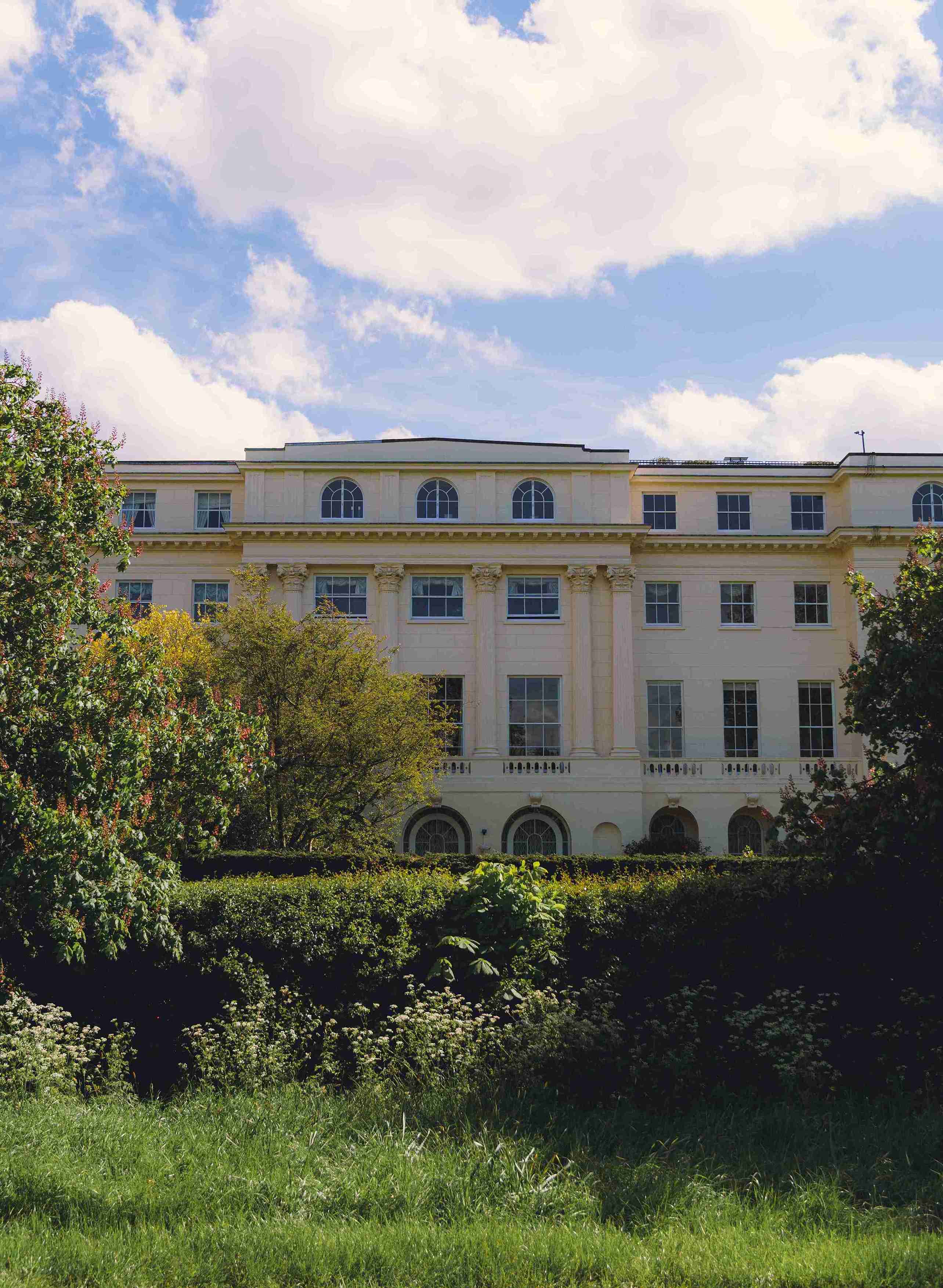 Bulding From Regents Park